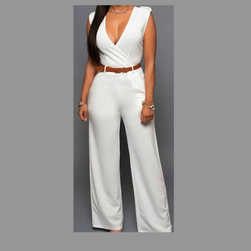 White jumpsuit